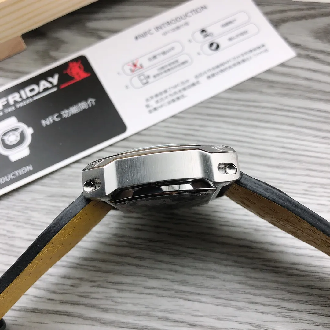 【Authentic Tmall】💰1640! Seven Friday-Seven Friday W1/01 🎮Original one-to-one mold opening, built-in Japanese original Citizen movement, with imported cowhide ➕original pin buckle 🎮One extra original black silicone strap for free! A fashionable and versatile men’s mechanical movement watch